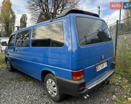 Синий Фольксваген Transporter, объемом двигателя 2.5 л и пробегом 453 тыс. км за 5950 $, фото 3 на Automoto.ua