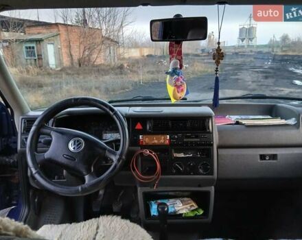 Синий Фольксваген Transporter, объемом двигателя 2.46 л и пробегом 650 тыс. км за 6000 $, фото 10 на Automoto.ua