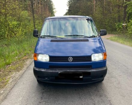 Синий Фольксваген Transporter, объемом двигателя 2.5 л и пробегом 490 тыс. км за 5500 $, фото 4 на Automoto.ua