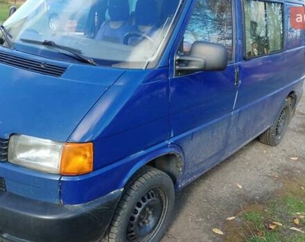 Синий Фольксваген Transporter, объемом двигателя 1.9 л и пробегом 440 тыс. км за 4500 $, фото 2 на Automoto.ua
