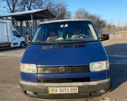 Синий Фольксваген Transporter, объемом двигателя 2.5 л и пробегом 750 тыс. км за 8500 $, фото 7 на Automoto.ua