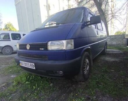 Синий Фольксваген Transporter, объемом двигателя 2.46 л и пробегом 720 тыс. км за 7000 $, фото 1 на Automoto.ua