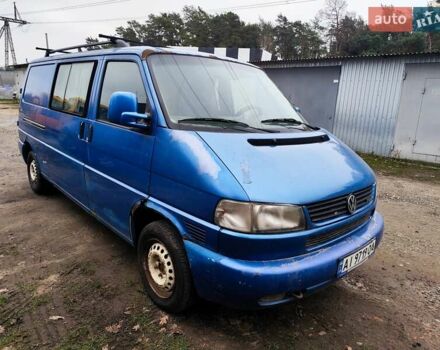 Синий Фольксваген Transporter, объемом двигателя 2.5 л и пробегом 380 тыс. км за 4500 $, фото 1 на Automoto.ua