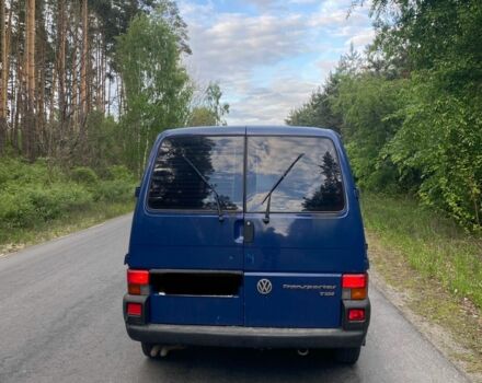 Синий Фольксваген Transporter, объемом двигателя 2.5 л и пробегом 490 тыс. км за 5500 $, фото 2 на Automoto.ua