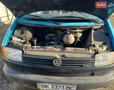 Синий Фольксваген Transporter, объемом двигателя 2.46 л и пробегом 380 тыс. км за 5600 $, фото 8 на Automoto.ua