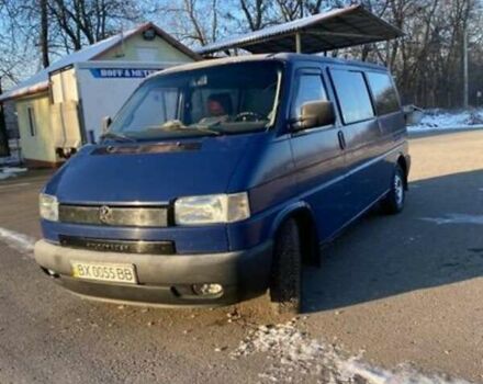 Синий Фольксваген Transporter, объемом двигателя 2.5 л и пробегом 750 тыс. км за 8500 $, фото 1 на Automoto.ua