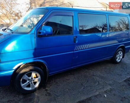 Синий Фольксваген Transporter, объемом двигателя 2.5 л и пробегом 535 тыс. км за 8700 $, фото 3 на Automoto.ua
