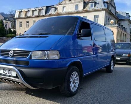 Синий Фольксваген Transporter, объемом двигателя 2.46 л и пробегом 650 тыс. км за 7800 $, фото 1 на Automoto.ua