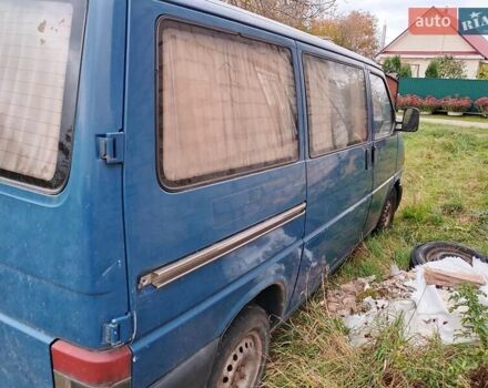 Синий Фольксваген Transporter, объемом двигателя 1.9 л и пробегом 370 тыс. км за 4000 $, фото 3 на Automoto.ua