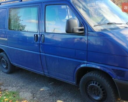 Синий Фольксваген Transporter, объемом двигателя 1.9 л и пробегом 440 тыс. км за 4500 $, фото 1 на Automoto.ua