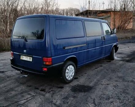 Синий Фольксваген Transporter, объемом двигателя 2.46 л и пробегом 650 тыс. км за 6000 $, фото 6 на Automoto.ua