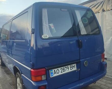 Синий Фольксваген Transporter, объемом двигателя 2.46 л и пробегом 366 тыс. км за 6200 $, фото 6 на Automoto.ua