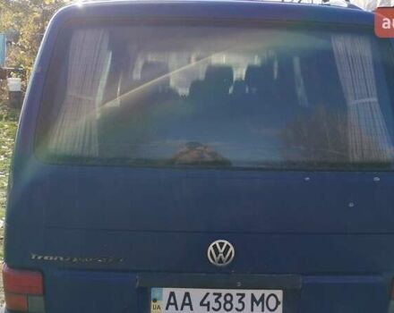 Синий Фольксваген Transporter, объемом двигателя 1.9 л и пробегом 440 тыс. км за 4500 $, фото 3 на Automoto.ua