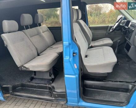 Синій Фольксваген Transporter, об'ємом двигуна 2.5 л та пробігом 317 тис. км за 7200 $, фото 13 на Automoto.ua