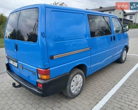 Синій Фольксваген Transporter, об'ємом двигуна 2.5 л та пробігом 317 тис. км за 7200 $, фото 1 на Automoto.ua