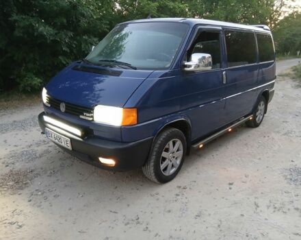 Синій Фольксваген Transporter, об'ємом двигуна 2.5 л та пробігом 374 тис. км за 7281 $, фото 1 на Automoto.ua