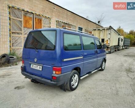 Синий Фольксваген Transporter, объемом двигателя 2.5 л и пробегом 450 тыс. км за 10200 $, фото 9 на Automoto.ua