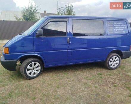 Синій Фольксваген Transporter, об'ємом двигуна 2.5 л та пробігом 380 тис. км за 5200 $, фото 7 на Automoto.ua