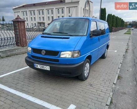 Синій Фольксваген Transporter, об'ємом двигуна 2.5 л та пробігом 317 тис. км за 7200 $, фото 9 на Automoto.ua