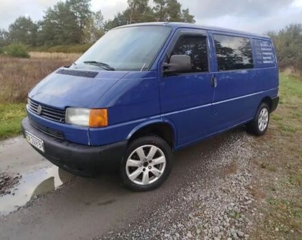 Синий Фольксваген Transporter, объемом двигателя 2.5 л и пробегом 343 тыс. км за 3466 $, фото 3 на Automoto.ua