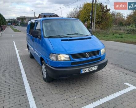 Синій Фольксваген Transporter, об'ємом двигуна 2.5 л та пробігом 317 тис. км за 7200 $, фото 4 на Automoto.ua