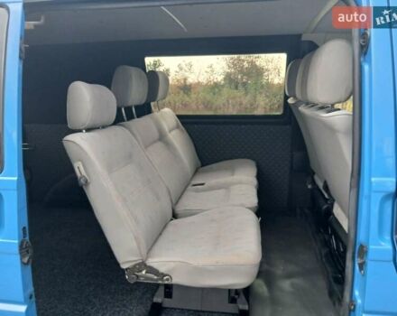 Синій Фольксваген Transporter, об'ємом двигуна 2.5 л та пробігом 317 тис. км за 7200 $, фото 10 на Automoto.ua