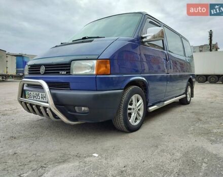 Синий Фольксваген Transporter, объемом двигателя 2.5 л и пробегом 450 тыс. км за 10200 $, фото 5 на Automoto.ua