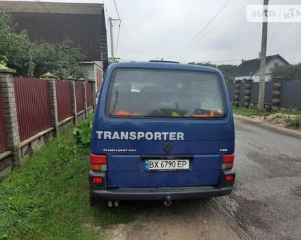 Синій Фольксваген Transporter, об'ємом двигуна 2.5 л та пробігом 430 тис. км за 7200 $, фото 16 на Automoto.ua