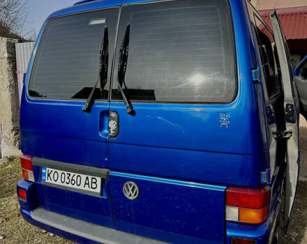 Синий Фольксваген Transporter, объемом двигателя 2.5 л и пробегом 345 тыс. км за 7800 $, фото 5 на Automoto.ua