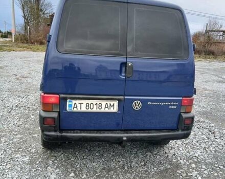 Синий Фольксваген Transporter, объемом двигателя 2.5 л и пробегом 345 тыс. км за 7999 $, фото 19 на Automoto.ua