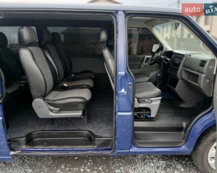 Синий Фольксваген Transporter, объемом двигателя 2.5 л и пробегом 345 тыс. км за 7999 $, фото 35 на Automoto.ua