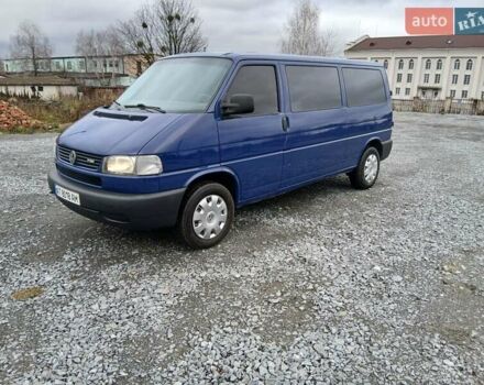 Синий Фольксваген Transporter, объемом двигателя 2.5 л и пробегом 345 тыс. км за 7999 $, фото 3 на Automoto.ua