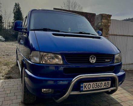 Синий Фольксваген Transporter, объемом двигателя 2.5 л и пробегом 345 тыс. км за 7800 $, фото 2 на Automoto.ua