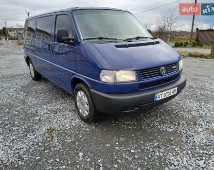 Синий Фольксваген Transporter, объемом двигателя 2.5 л и пробегом 345 тыс. км за 7999 $, фото 4 на Automoto.ua