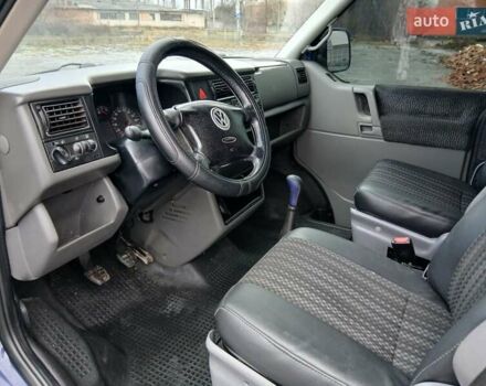 Синий Фольксваген Transporter, объемом двигателя 2.5 л и пробегом 345 тыс. км за 7999 $, фото 27 на Automoto.ua