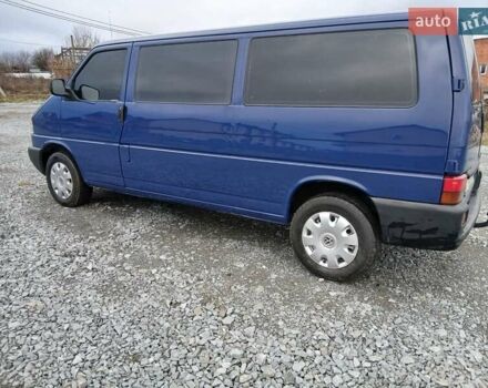 Синий Фольксваген Transporter, объемом двигателя 2.5 л и пробегом 345 тыс. км за 7999 $, фото 13 на Automoto.ua