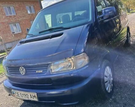 Синий Фольксваген Transporter, объемом двигателя 2.5 л и пробегом 253 тыс. км за 7500 $, фото 9 на Automoto.ua