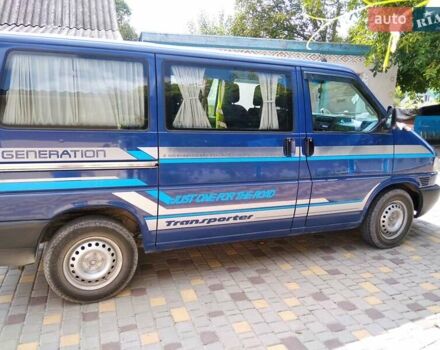 Синий Фольксваген Transporter, объемом двигателя 2.5 л и пробегом 360 тыс. км за 8500 $, фото 9 на Automoto.ua