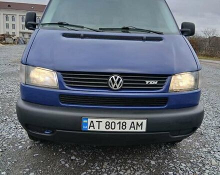 Синий Фольксваген Transporter, объемом двигателя 2.5 л и пробегом 345 тыс. км за 7999 $, фото 21 на Automoto.ua