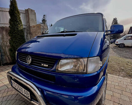 Синий Фольксваген Transporter, объемом двигателя 2.5 л и пробегом 345 тыс. км за 7800 $, фото 1 на Automoto.ua