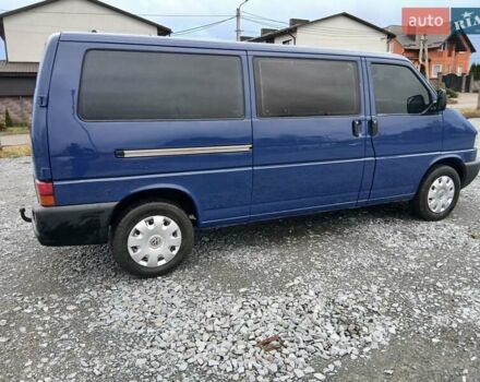 Синий Фольксваген Transporter, объемом двигателя 2.5 л и пробегом 345 тыс. км за 7999 $, фото 12 на Automoto.ua