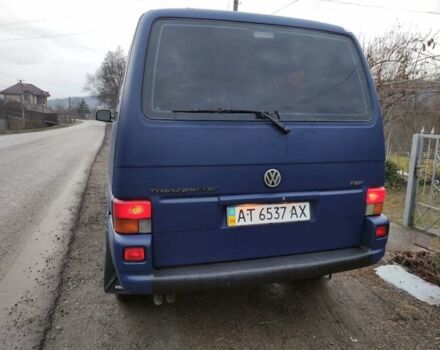 Синій Фольксваген Transporter, об'ємом двигуна 2.5 л та пробігом 730 тис. км за 7500 $, фото 1 на Automoto.ua