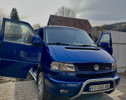 Синий Фольксваген Transporter, объемом двигателя 2.5 л и пробегом 345 тыс. км за 7800 $, фото 4 на Automoto.ua