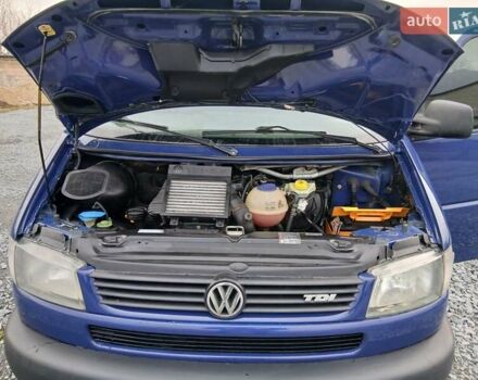 Синий Фольксваген Transporter, объемом двигателя 2.5 л и пробегом 345 тыс. км за 7999 $, фото 24 на Automoto.ua