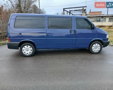 Синий Фольксваген Transporter, объемом двигателя 2.5 л и пробегом 345 тыс. км за 7999 $, фото 6 на Automoto.ua