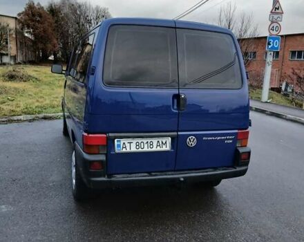 Синий Фольксваген Transporter, объемом двигателя 2.5 л и пробегом 345 тыс. км за 7999 $, фото 18 на Automoto.ua