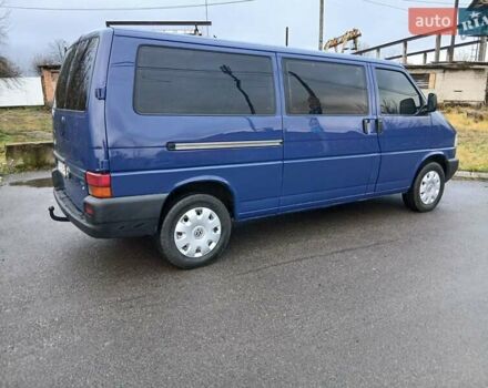 Синий Фольксваген Transporter, объемом двигателя 2.5 л и пробегом 345 тыс. км за 7999 $, фото 7 на Automoto.ua