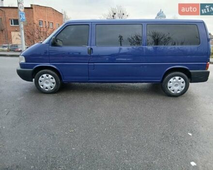 Синий Фольксваген Transporter, объемом двигателя 2.5 л и пробегом 345 тыс. км за 7999 $, фото 9 на Automoto.ua