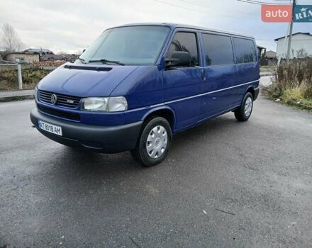 Синий Фольксваген Transporter, объемом двигателя 2.5 л и пробегом 345 тыс. км за 7999 $, фото 1 на Automoto.ua