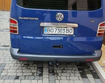 Синий Фольксваген Transporter, объемом двигателя 1.9 л и пробегом 375 тыс. км за 8000 $, фото 3 на Automoto.ua